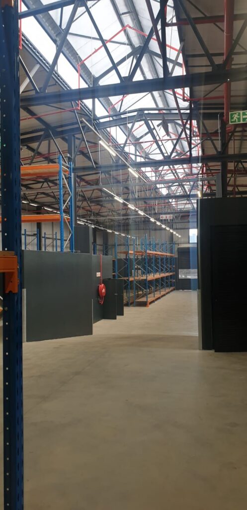 And Beyond Warehouse — storage interior